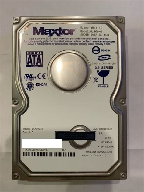 Maxtor Hdd Gb Sata Serial Ata