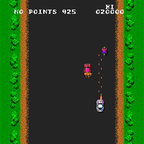 Screenshot of Spy Hunter (Arcade, 1983) - MobyGames