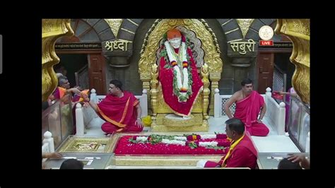 Live Darshan Shirdi Sai Baba Temple Best Bhajan Shirdi Sai Baba Sai