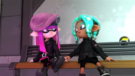 I made my first ever SFM poster featuring my Splatoon ocs!! : r/splatoon