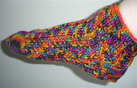 Ravelry Cabled Crochet Socks Pattern By Lauren Irving