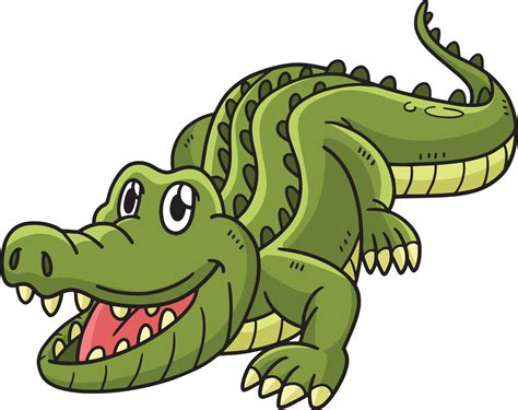 Crocodile Dessin Animé Couleur Clipart Illustration 23058928 Art