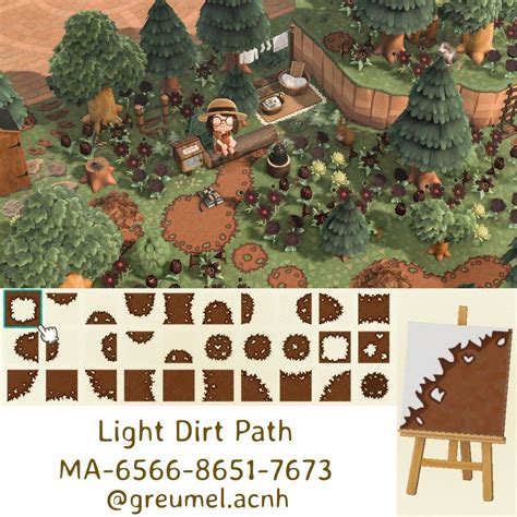 Light Dirt Path Acnh