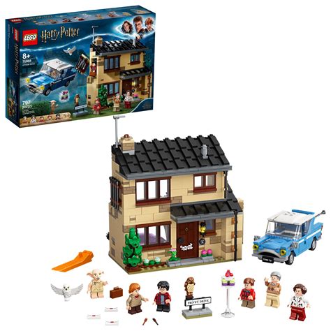 LEGO Harry Potter 4 Privet Drive 75968 House and Ford Anglia Flying Car ...