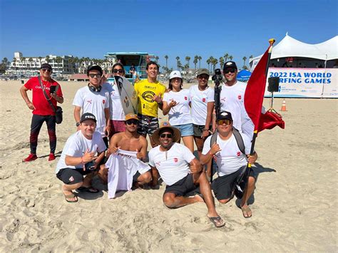 Primer Día De Competencia Para Perú En Los Isa World Surfing Games