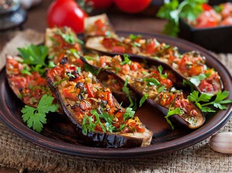 Баклажаны запеченные в духовке быстро и вкусно