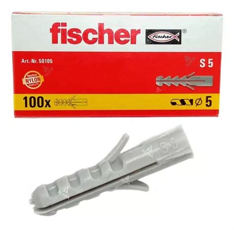 Taquete Plastico 3 16 Fischer S5 Nylon 500pzs MercadoLibre