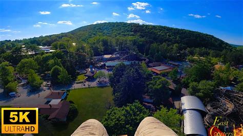 StratosFear POV 5K 60fps Larson Drop Tower Knoebels Elysburg PA YouTube