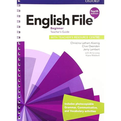 English File Beginner 4th Edition Teachers Guideteachers