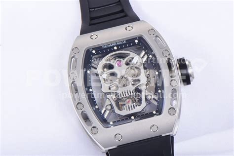 Richard Mille RM052 Skull Titanium Real Tourbillon JBF 1 1 Best Edition