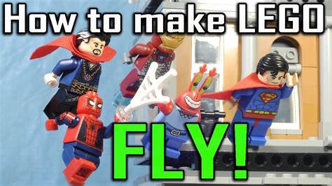 How To Make Things Fly Jump In Stopmotion Brickfilming Youtube