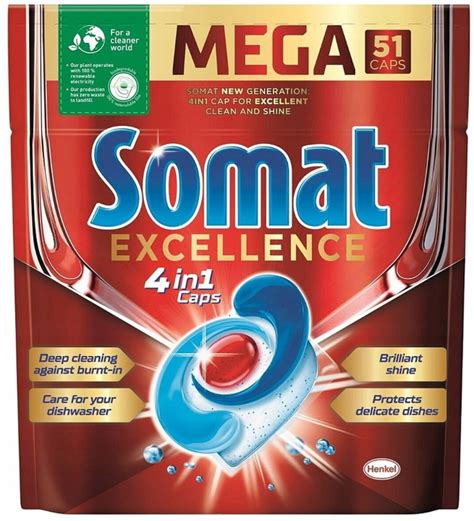 Somat Excellence Tabletki Do Zmywarki Mega 51szt 12722503751