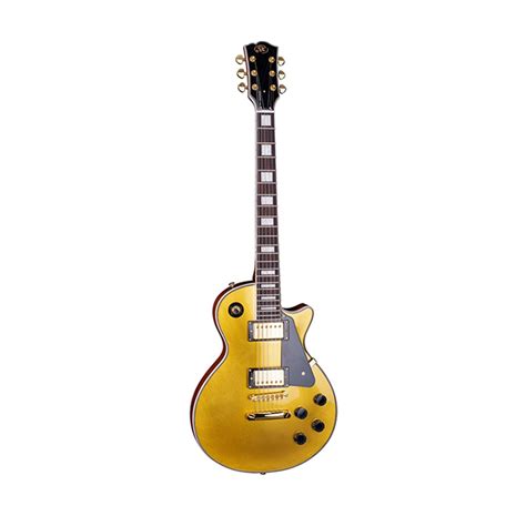 Guitarra Sx Les Paul EH3 Gd Gold Submarino