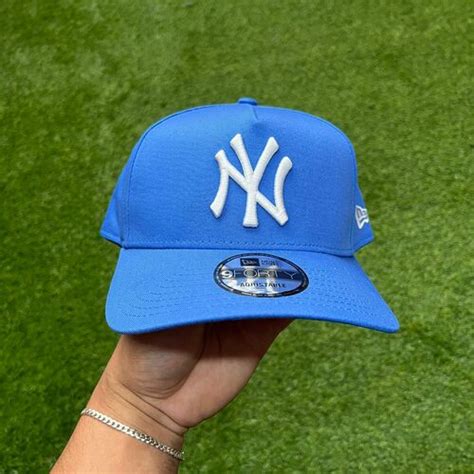 Boné new era 9forty aba curva veranito logo new york yankees azul n146