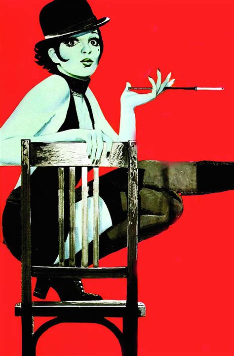 Cabaret 1972 Movie Poster Base Painting Painting By Stars On Art