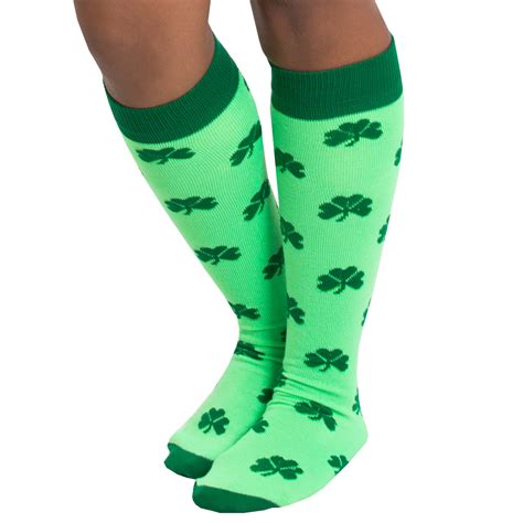 Neon Green Knee High Socks - Made in USA