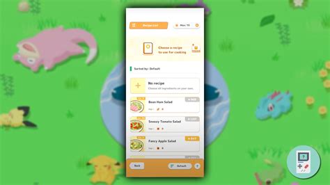 How To Unlock Recipes In Pokemon Sleep How To Game
