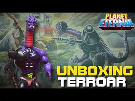 Unboxing Terroar Motu Origins Planeteternia Youtube