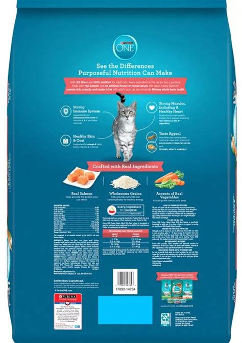 Purina One Tender Selects Blend With Real Salmon Natural Dry Cat Food