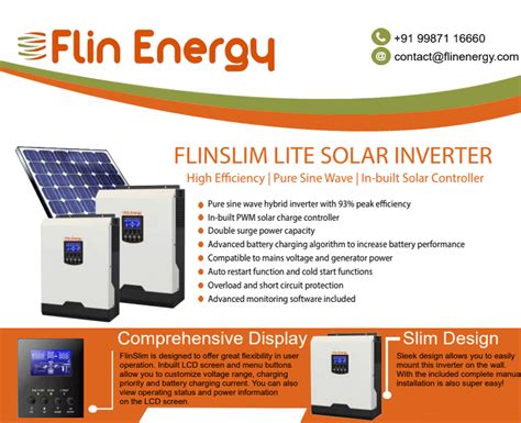 FlinSlim Lite PWM Solar Inverter