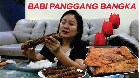 BABI PANGGANG BANGKA ALIM SAUCU NON HALAL YouTube