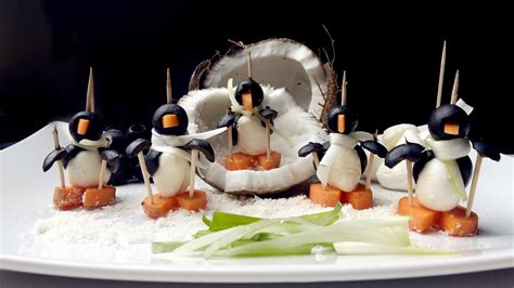 Welcoming Snacks Skiing Penguins By Spireats Vegetarian Youtube