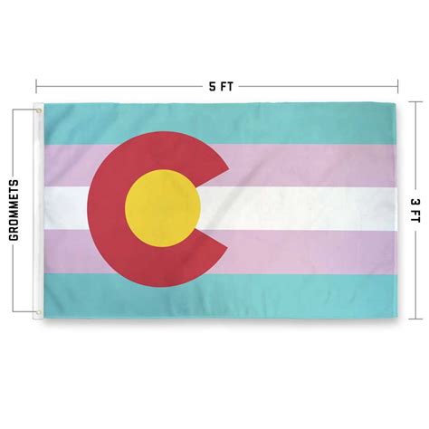 Colorado Transgender Pride Flag 1 Donated To Lgbtq Organizations Flags For Good