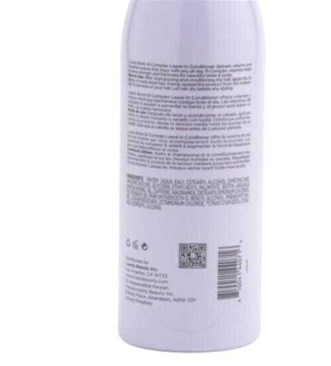 Luseta Biotin B Complex Leave In Conditioner Strengthen Thicken Thin