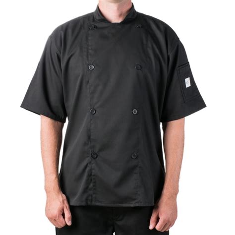 Mercer Culinary Genesis® Unisex Lightweight Black Customizable Short