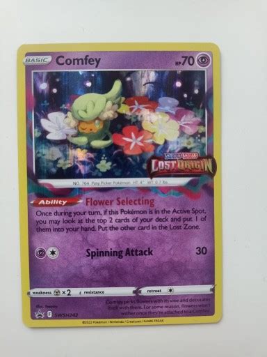 Karta Pokemon Oryginalna Comfey Swsh 242 Stefanowo Kup Teraz Na