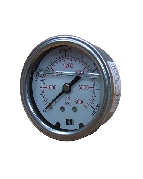 Pressure Gauge Entry L F 63mm 0 40000 KPa Allied Pumps