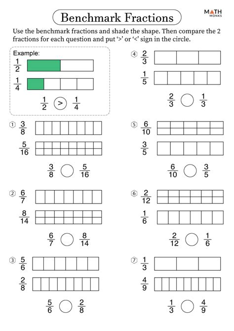 Fractions Worksheets With Answer Key