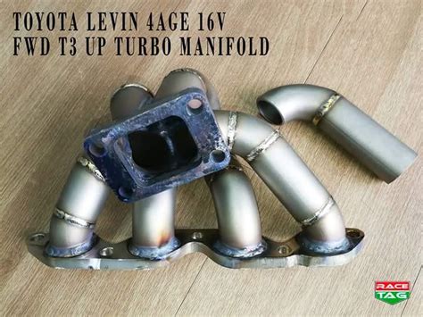 Toyota Levin 4age 16v Fwd T3 Up Turbo Manifold Auto Accessories On