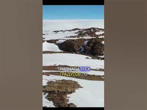 Самое холодное место на Земле #интересныефакты #антарктида # ...