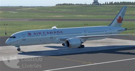 Aca Air Canada Frosted Leaf B787 9 Magknight V180 787 9 V5