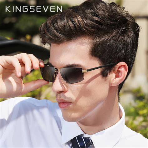 Kingseven Culos De Sol Masculinos Arma O Quadrada Culos Masculinos