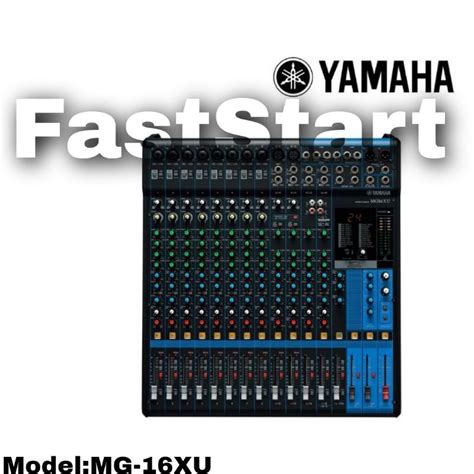 Jual Mixer Audio Yamaha Mg Xu Channel Original Yamaha Mg Xu