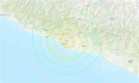 Un fuerte sismo de magnitud 7 1 sacude el sur y centro de México El