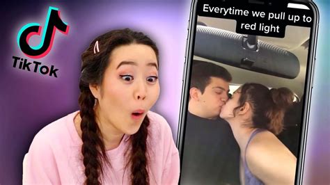 Reacting To Cringey Couples Tiktoks Im Single Forever Now Youtube