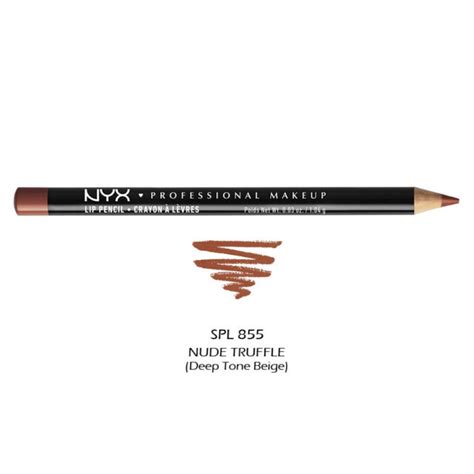 NYX Slim Lip Liner Pencil Color Nude Truffle SLP 855 For Sale Online