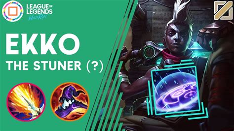 Ekko As A Crowd Control Wild Rift Ekko Gameplay Ekko Build And