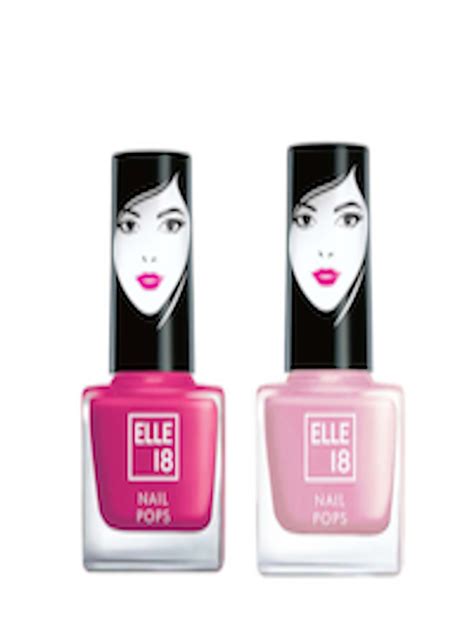 Buy ELLE 18 Nail Pops Nail Color Combo - Nail Polish for Women 15063814 ...