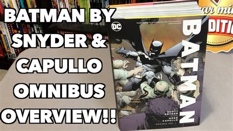 Batman By Scott Snyder Greg Capullo Omnibus Vol Overview Youtube