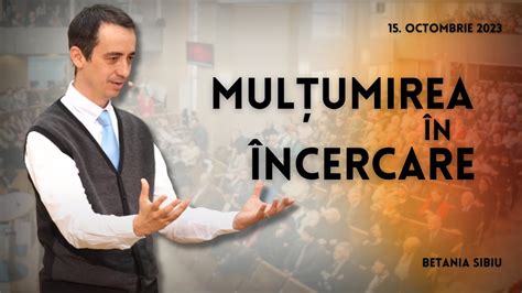 Cum Pot Avea O Atitudine De Multumire In Incercare Radu Cimpean