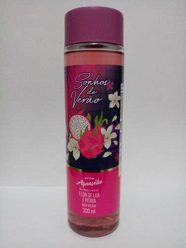 Acquavibe Body Splash Flor De Lua E Pitaya 300ml Pitaya Avon Body