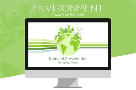 Environment Powerpoint Template Presentation Templates Creative Market