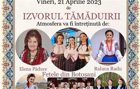 Balul Vicovenilor cu artiști renumiți vineri 21 aprilie 2023 la Casa