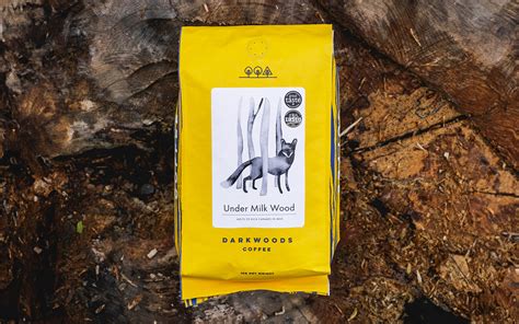 Parkside Develops Compostable Packaging For Dark Woods Coffee Labels