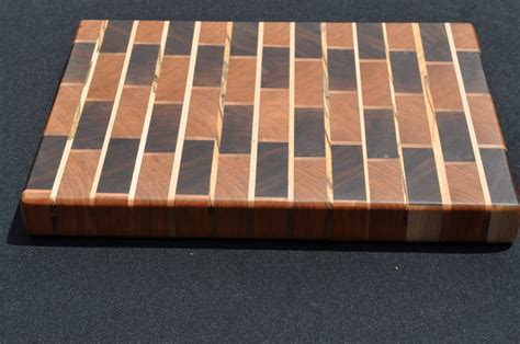 Brick Pattern Cutting Board Markann Woodcrafts