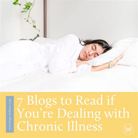 Blogs To Read If Youre Dealing With Chronic Illness Hope Wellness